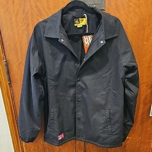 Black Hemp And Cotton Jacket